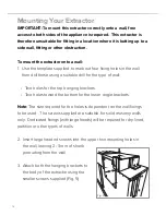 Preview for 12 page of CDA 3U10 Installation, Use And Maintenance Manual