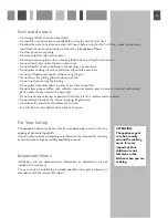 Preview for 23 page of CDA 6Q5 Series Manual For Installation, Use And Maintenance