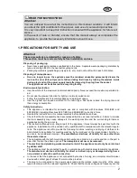 Preview for 4 page of CDA C1370 Manual For Installation, Use And Maintenance