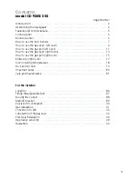 Preview for 3 page of CDA CD 9302/3 SS User Operating Instructions Manual