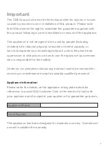 Preview for 3 page of CDA CDI4121 Use And Maintenance