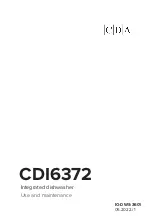 Preview for 1 page of CDA CDI6372 Use And Maintenance