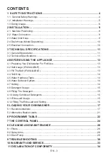 Preview for 3 page of CDA CDI6372 Use And Maintenance