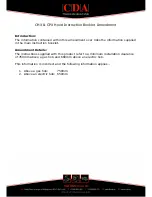 CDA CHX10 Instruction Manual предпросмотр