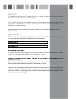 Preview for 3 page of CDA CI240 Manual For Installation, Use And Maintenance