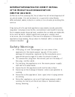 Preview for 4 page of CDA ci261 Manual For Installation, Use And Maintenance