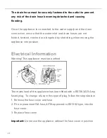 Preview for 32 page of CDA ci325 Manual For Installation, Use And Maintenance