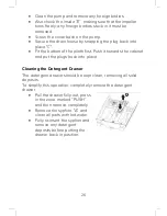 Preview for 26 page of CDA ci371 Manual For Installation, Use And Maintenance