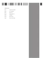 Preview for 2 page of CDA CI920 Manual For Installation, Use And Maintenance