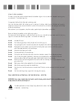 Preview for 4 page of CDA CI920 Manual For Installation, Use And Maintenance