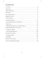 Preview for 2 page of CDA ci971 Manual For Installation, Use And Maintenance