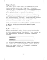 Preview for 3 page of CDA ci971 Manual For Installation, Use And Maintenance