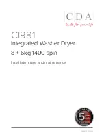 CDA CI981 Installation, Use And Maintenance Manual preview