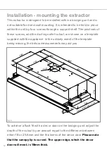 Preview for 12 page of CDA CTE9 Installation, Use And Maintenance Manual