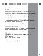 Preview for 9 page of CDA CVC10SS Manual For Installation, Use And Maintenance