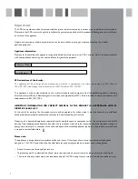 Preview for 2 page of CDA CVC11SS Manual For Installation, Use And Maintenance