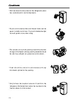 Preview for 16 page of CDA CW897 Operation Instructions Manual