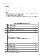 Preview for 23 page of CDA dk1150 Series Manual For Installation, Use And Maintenance