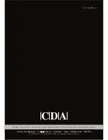 Preview for 32 page of CDA dk1150 Series Manual For Installation, Use And Maintenance