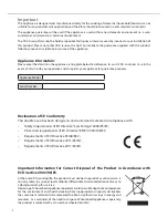 Preview for 2 page of CDA dk750 Series Manual For Installation