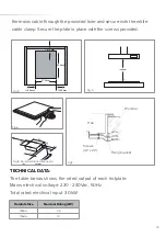 Предварительный просмотр 13 страницы CDA Domino HE3140SS Directions For Installation, Use And Maintenance