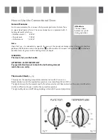 Предварительный просмотр 17 страницы CDA DUAL FUEL COOKERS RC 9021 Installation And User Manual