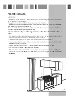 Preview for 29 page of CDA DUAL FUEL COOKERS RC 9021 Installation And User Manual