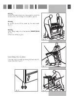 Preview for 31 page of CDA DUAL FUEL COOKERS RC 9021 Installation And User Manual