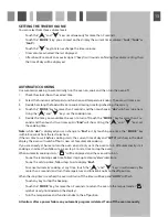 Preview for 13 page of CDA DV1180 Series Manual For Installation, Use And Maintenance