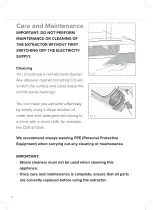 Предварительный просмотр 6 страницы CDA ECHK90 Installation, Use And Maintenance Manual