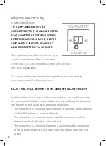 Preview for 10 page of CDA ECNK91 Instructions For Installation, Use And Maintenance Manual