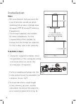 Preview for 14 page of CDA ECNK91 Instructions For Installation, Use And Maintenance Manual