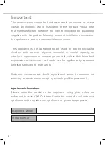 Preview for 2 page of CDA EIN60 Installation, Use And Maintenance Manualbook