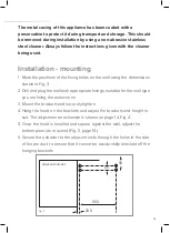 Preview for 13 page of CDA EIN60 Installation, Use And Maintenance Manualbook