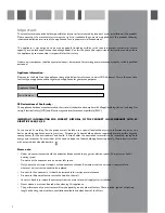 Preview for 2 page of CDA EVM9 Manual For Installation, Use And Maintenance