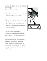 Preview for 15 page of CDA EVX100 Manual For Installation, Use And Maintenance