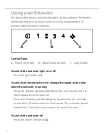 Preview for 6 page of CDA EZA60BL Installation, Use And Maintenance Manual