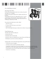 Preview for 6 page of CDA FREESTANDING TUMBLE CI521 Installation & Use Manual