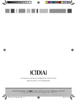 Preview for 16 page of CDA FW222 Manual For Installation, Use And Maintenance