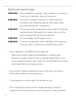 Preview for 6 page of CDA FW253 Manual For Installation, Use And Maintenance