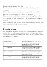 Preview for 19 page of CDA FW582 Installation, Use And Maintenance Manual