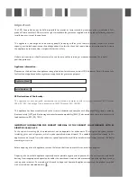 Preview for 2 page of CDA FW880 Manual For Installation, Use And Maintenance