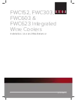 CDA FWC152 Installation, Use And Maintenance Manual preview