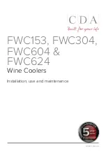 CDA FWC153 Installation - Use - Maintenance preview