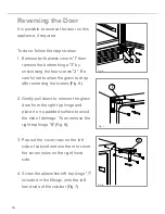 Preview for 16 page of CDA FWC860 Installation, Use And Maintenance Manual