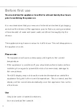 Preview for 4 page of CDA FWC861 Installation, Use And Maintenance Manual