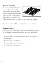 Предварительный просмотр 12 страницы CDA FWC881BL Installation, Use And Maintenance Manual