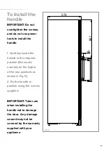 Preview for 17 page of CDA FWC881BL Installation, Use And Maintenance Manual