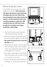 Preview for 18 page of CDA FWC881BL Installation, Use And Maintenance Manual