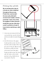 Preview for 20 page of CDA FWC881BL Installation, Use And Maintenance Manual